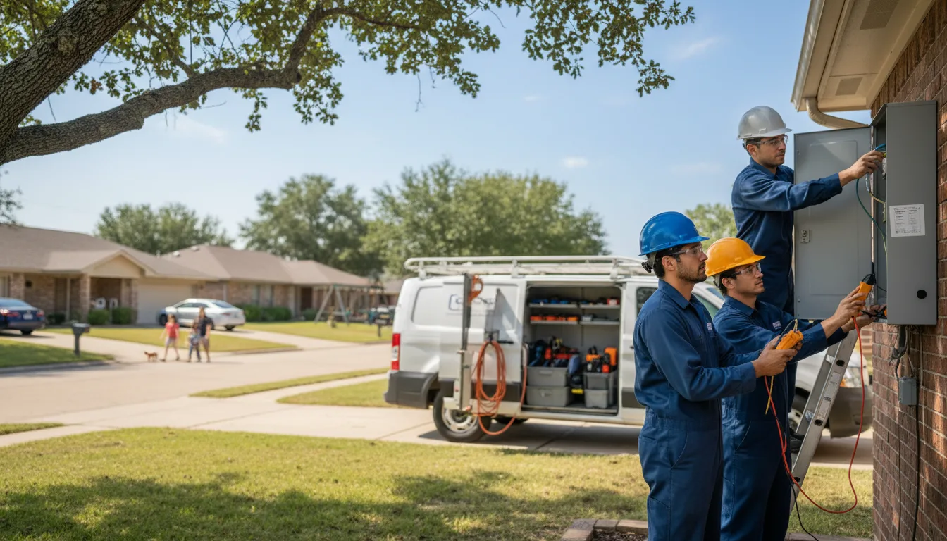 Certified electrician providing emergency electrical services in Brownwood, MO